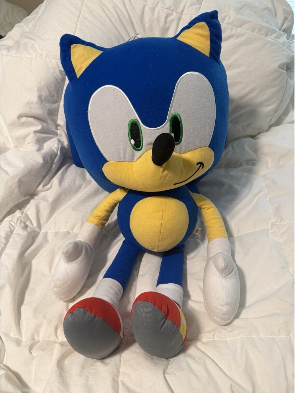 SEGA SONIC THE HEDGEHOG PLUSH TOY FACTORY 27”
